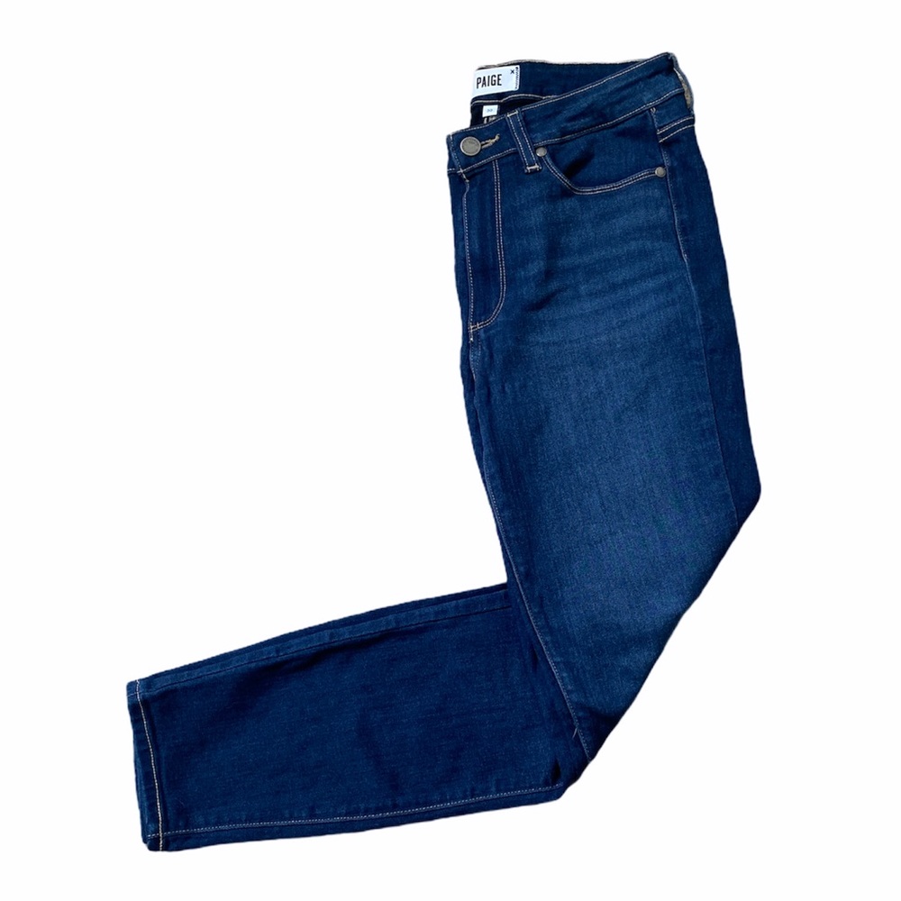 Paige Denim Dark Wash Skinny Jeans